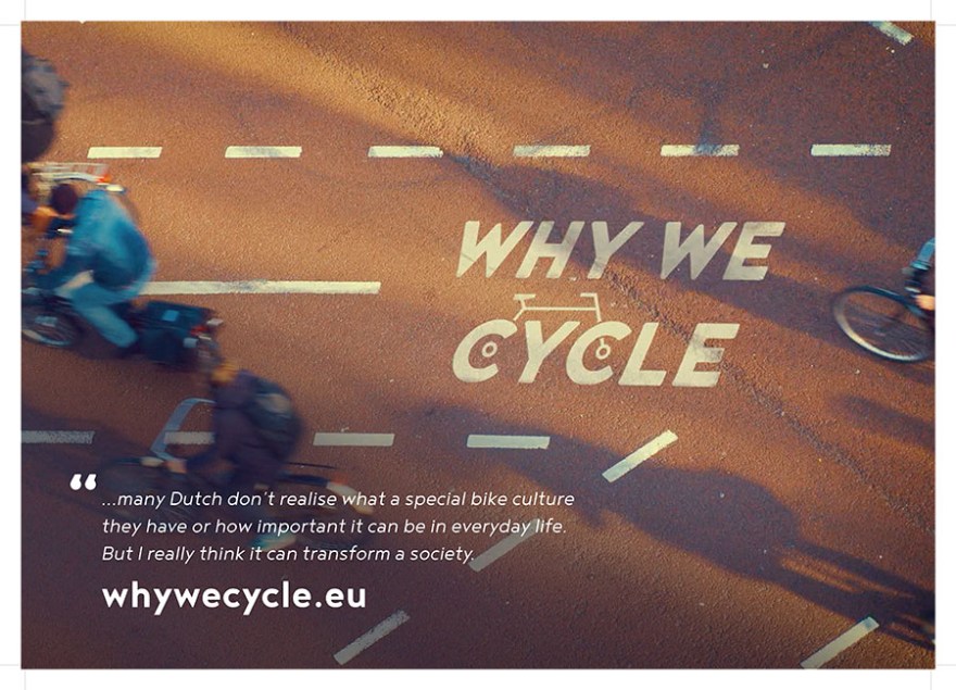 A3 WHY WE CYCLE POSTER